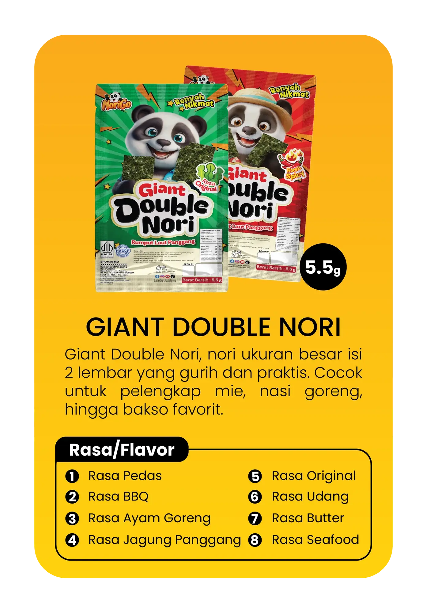 Giant Double Nori